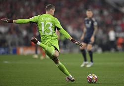 Andriy Lunin kommentiert das Unentschieden gegen Bayern München
