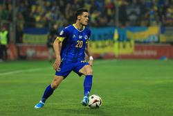 Боснійський півзахисник у матчі зі збірною України грав зі зламаною рукою