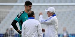 Thibaut Courtois will be in Real Madrid's starting line-up for the Champions League final against Borussia D