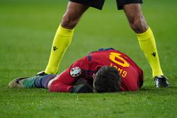 Gavi injured the cruciate ligament of the knee and meniscus