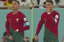 Rzecznik prasowy reprezentacji Portugalii powiedział, że Cristiano Ronaldo wyszedł z majtek podczas meczu Mistrzostw Świata 2022